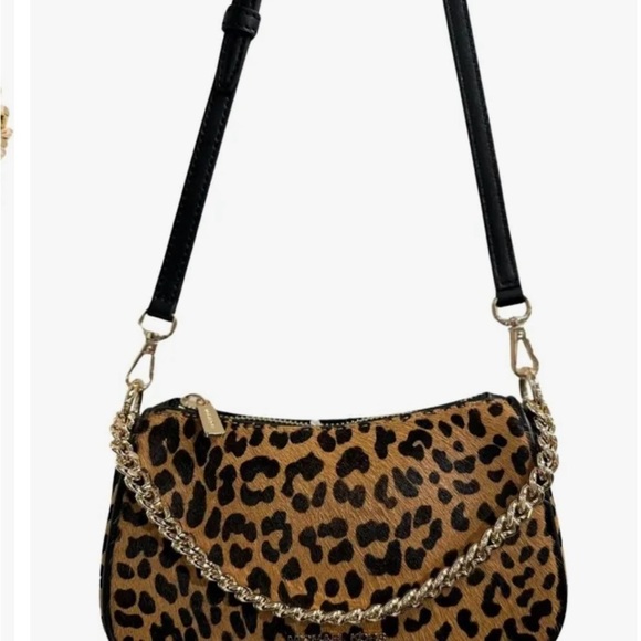 Michael Kors Carmela Oxblood multi small Pouchette NWT - Picture 5 of 12